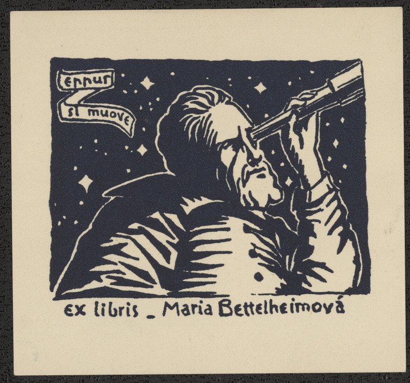 Rudolf Bettelheim - Exlibris Maria Bettelheimová