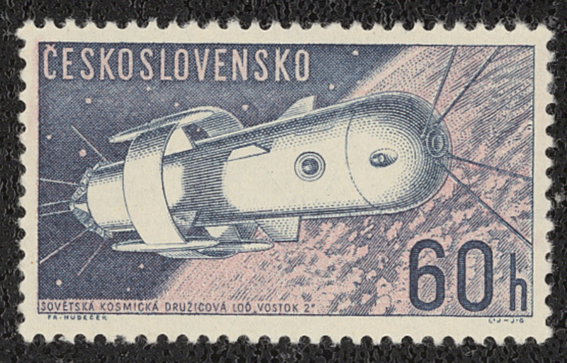 František Hudeček - Sovětská kosmická družicová loď Vostok 2