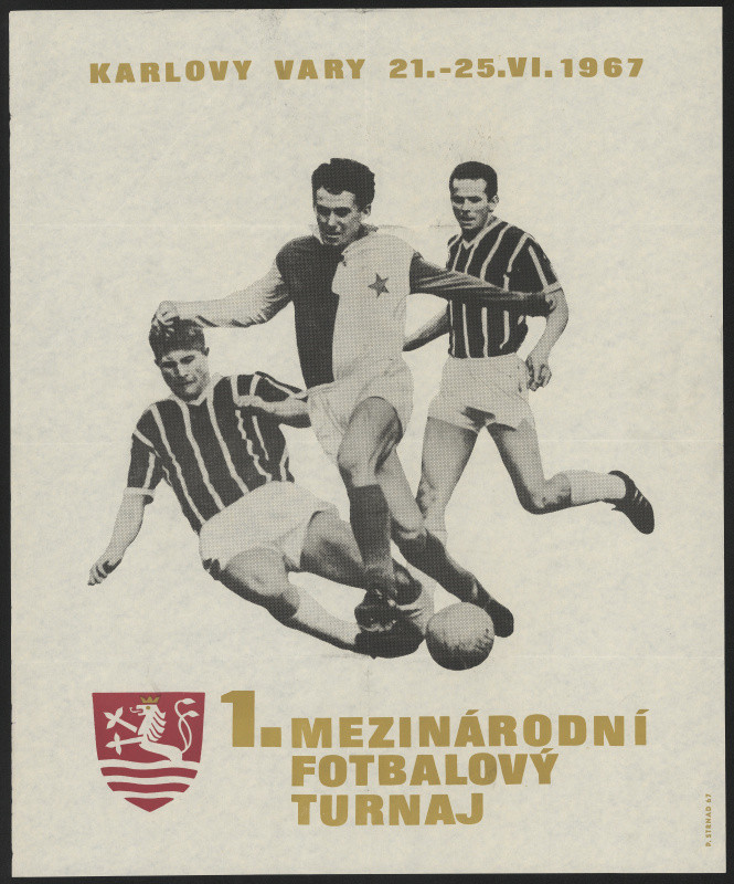 Petr Strnad - 1. mezinárodní fotbalový turnaj Karlovy Vary 21.-25.6.1967