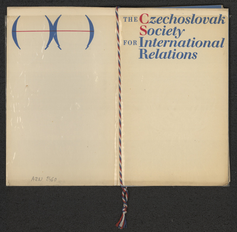 Jiří Rathouský - The Czechoslovak Society for International Relations. N: Orbis