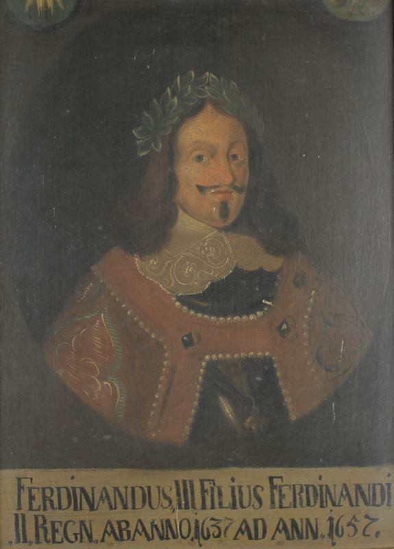 neznámý malíř středoevropský - Ferdinand III. Habsburský