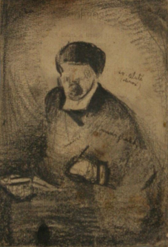 Antonín Procházka - Studie k vlastnímu portrétu