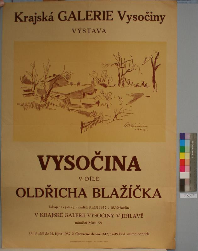 neurčený autor - Vysočina v díle Oldřicha Blažíčka