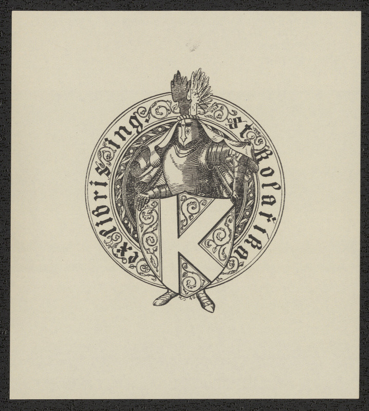 St. Kolařík - Exlibris ing. St. Kolaříka