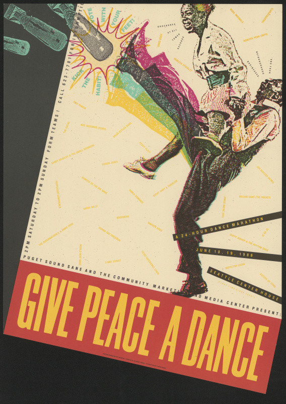 studio Chantry Art - Give Peace a Dance