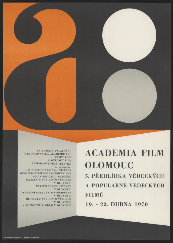 František Bělohlávek - Academia film Olomouc. 5. přehlídka vědeckých a populárněvědeckých filmů 1970