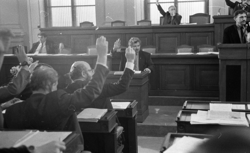 Dagmar Hochová - Hlasování v České národní radě, podzim 1991