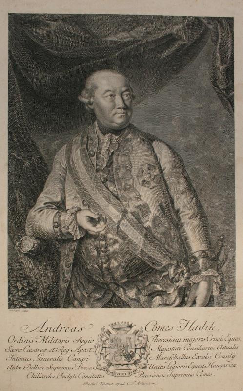 Johann Ernst Mansfeld - Ondřej hr. Hadik