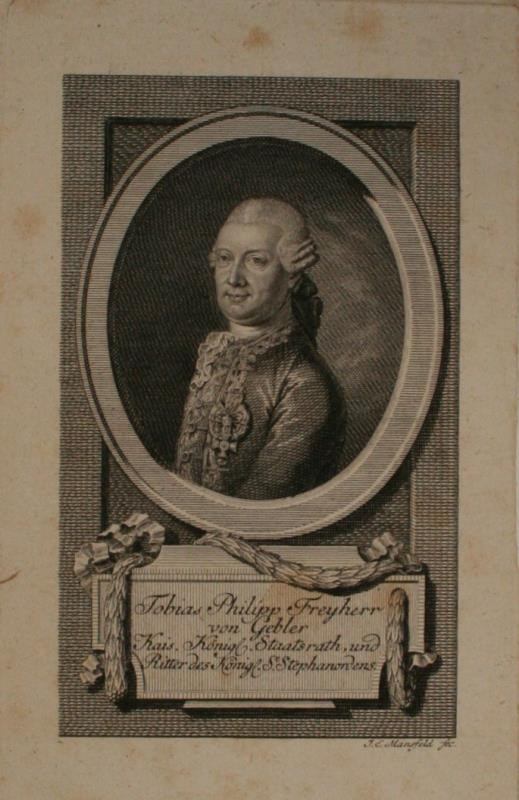 Johann Ernst Mansfeld - Tobias Philipp Freyherr von Gebler