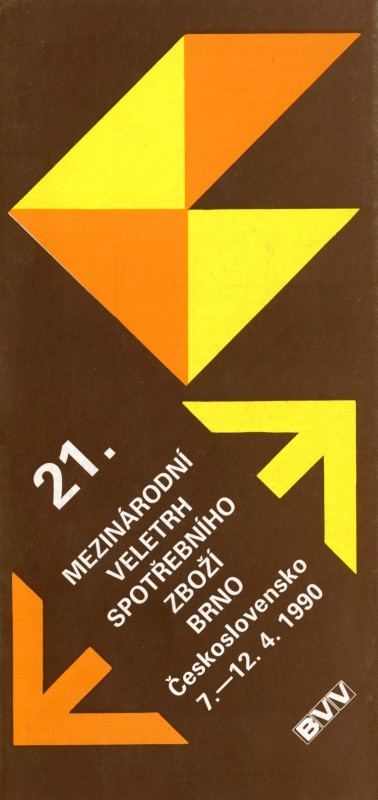 Jan Rajlich st. - 21. mezinárodní veletrh spotřebního zboží Brno 7.-12.4.1990