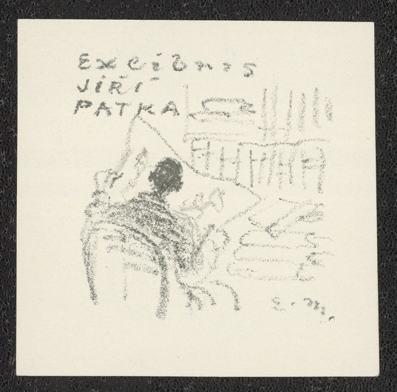 Eduard Milén - Ex libris Jiří Patka