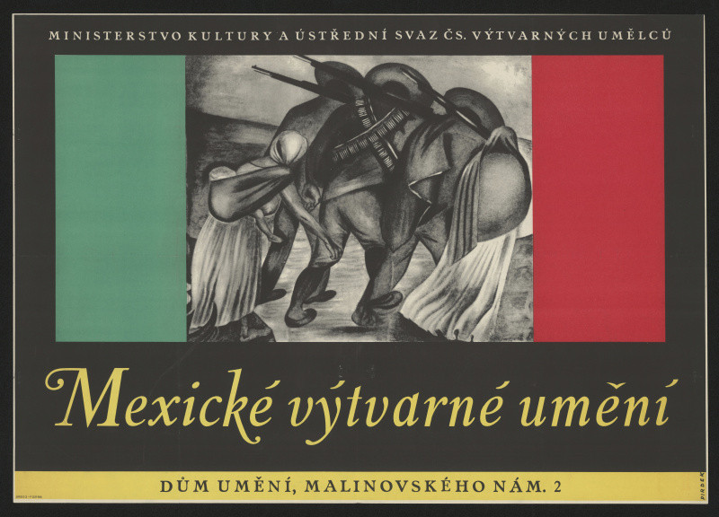 Miloš Pirdek - Mexické výtvarné umění, Dům umění Brno