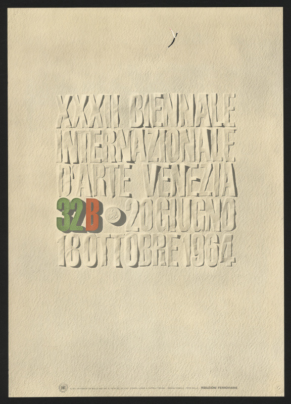 Massimo Vignelli - XXXII. Bienale Internazionale d´arte Venezia