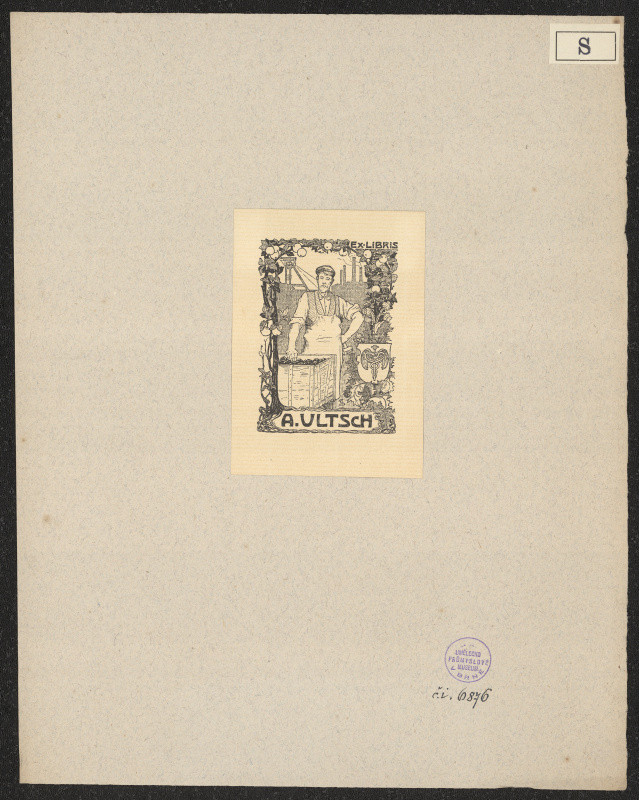 G. Schlive - Exlibris A. Ultsch