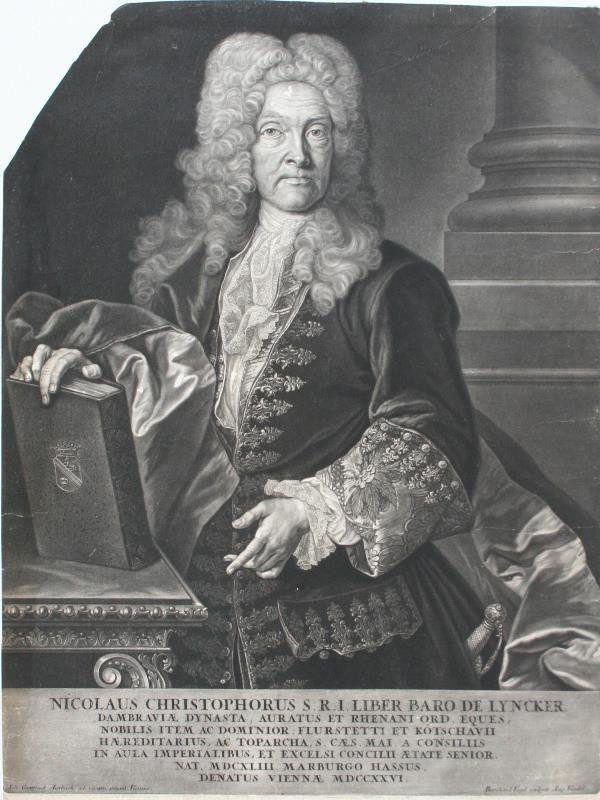 Bernhard Vogel - Nicolaus Christophorus S. R. J. liber baro de Lyncker