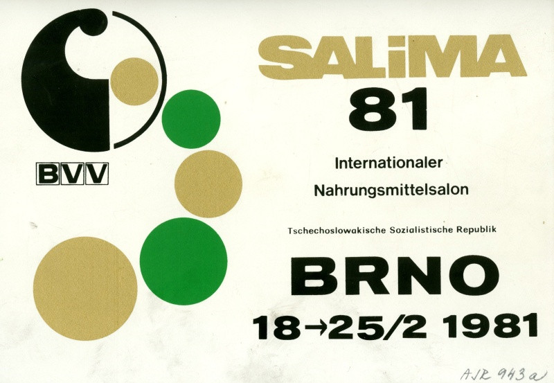 Jan Rajlich st. - Salima 81 Brno; 12. Internationale Konsumgütermesse, Brno