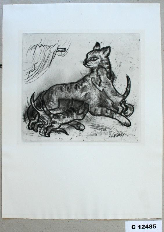 Antonín Procházka - Kočka s koťaty