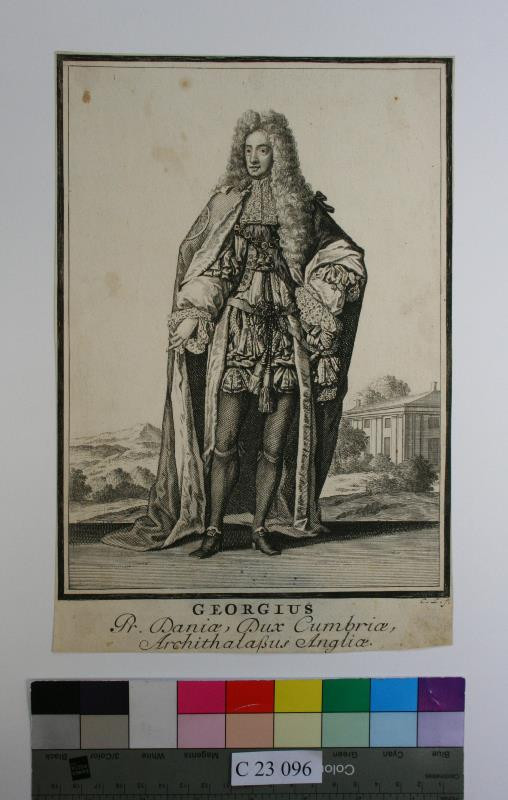 Caspar Luyken - Georgius  Pr.  Daniae  Dux  Cumbriae