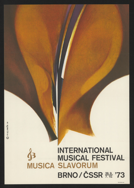 Milan Klvaňa - International Musical Festival Musica Slavorum Brno / ČSSR ´73