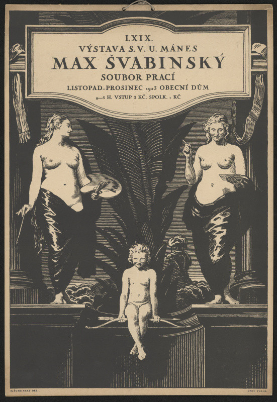 Max Švabinský - Max Švabinský. LXIX. Výstava S.V.U.Mánes