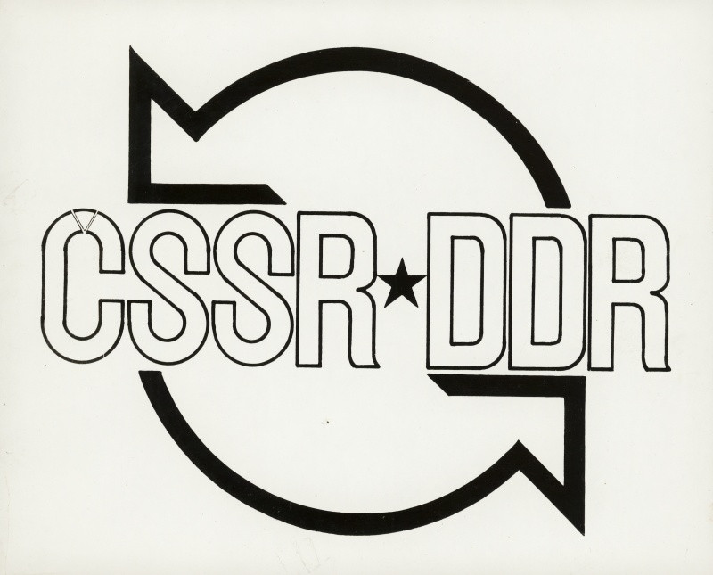 Jan Rajlich st. - Emblém  spolupráce ČSSR-DDR na Lipském veletrhu