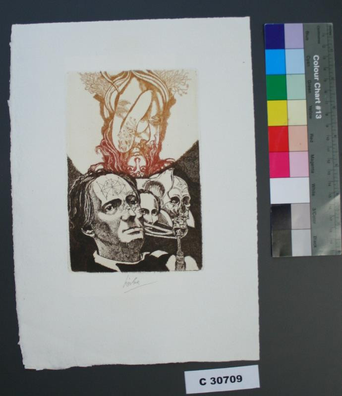 Josef Liesler - Ch. Baudelaire, Květy zla, ilustrace