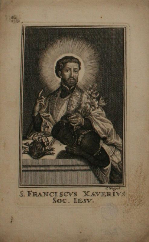 Christoph Weigel - Sv.  František  Xaverský