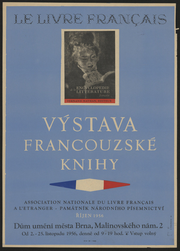 Sofie Vorlíčková - Výstava Francouzské knihy, Dům umění města Brna