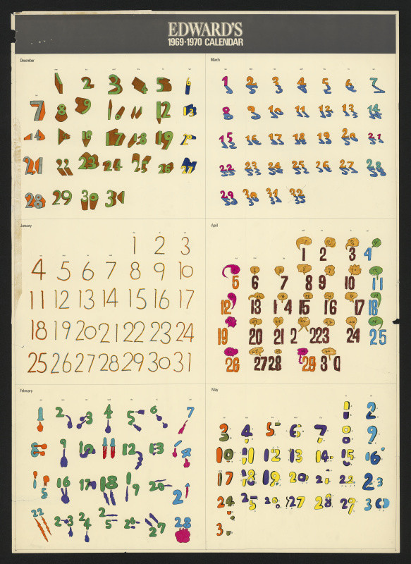 Keisuke Nagatomo - Edward's Calendar 1969-1970