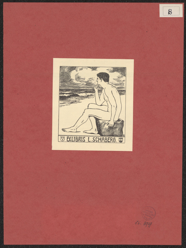 L. Schaberg - Ex libris L. Schaberg