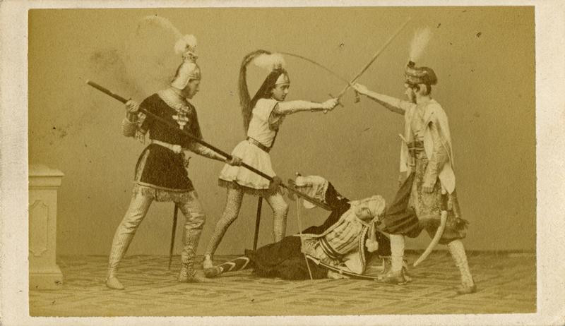 Ludwig Angerer - Bojová kostýmní scéna