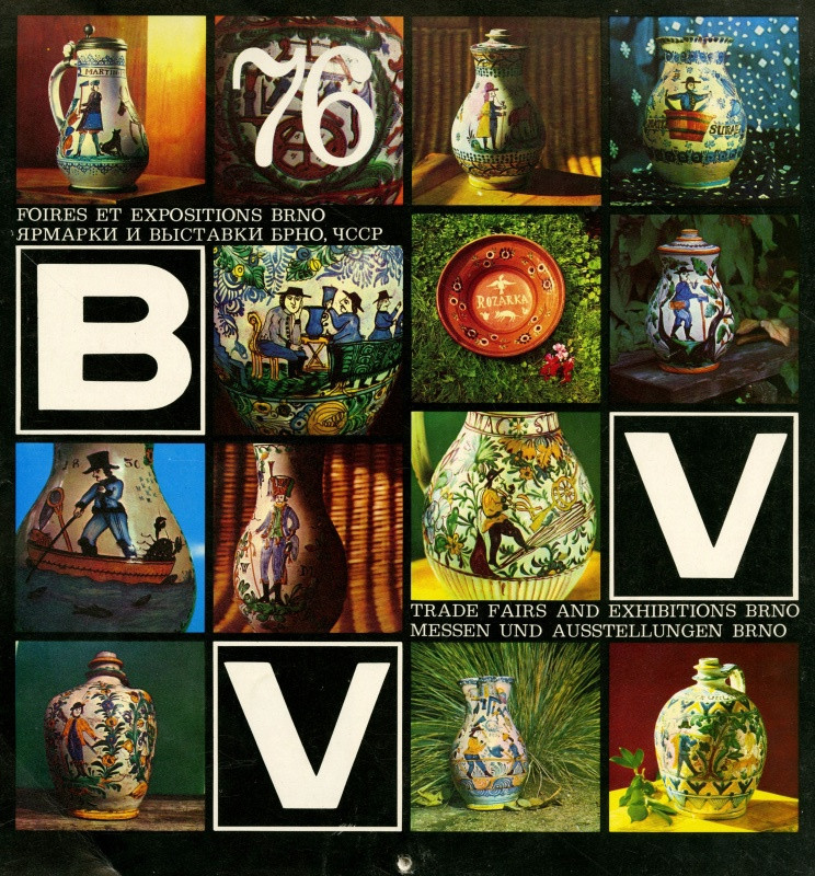 Jan Rajlich st. - 1976 BVV Brno Trade Fairs and Exhibitions (keramika)