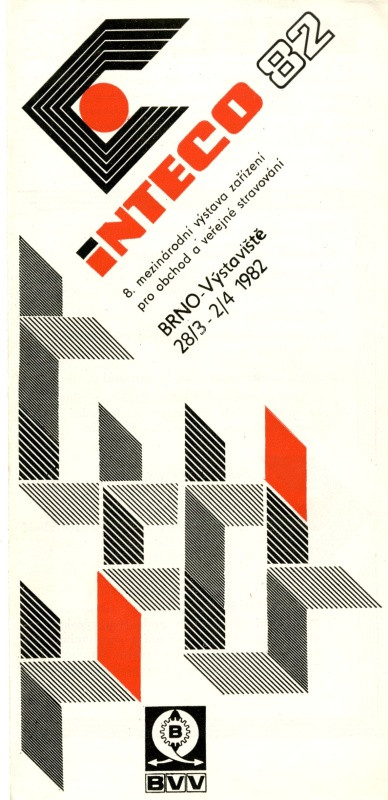 Jan Rajlich st. - Inteco 82. Mezinárodní výstava zařízení pro obchod a veřejné stravování, Brno 1982