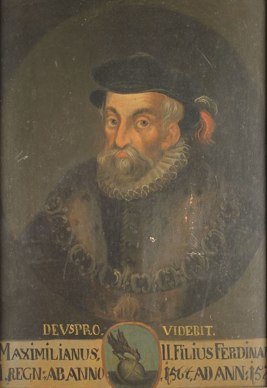 neznámý malíř středoevropský - Maxmilián II. Habsburský