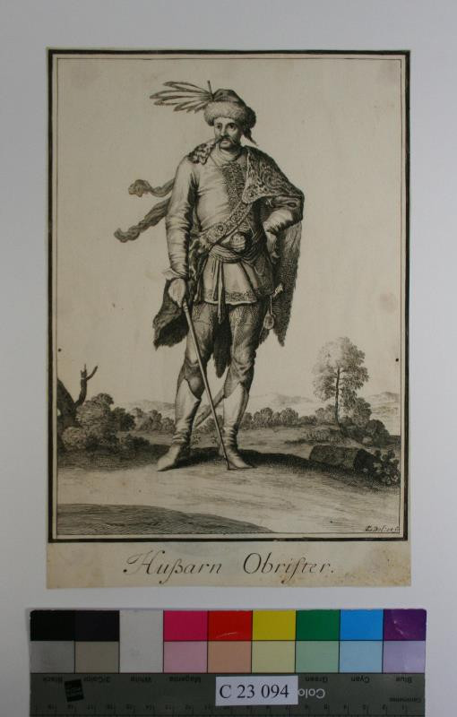 Caspar Luyken - Hussarn  Obrister