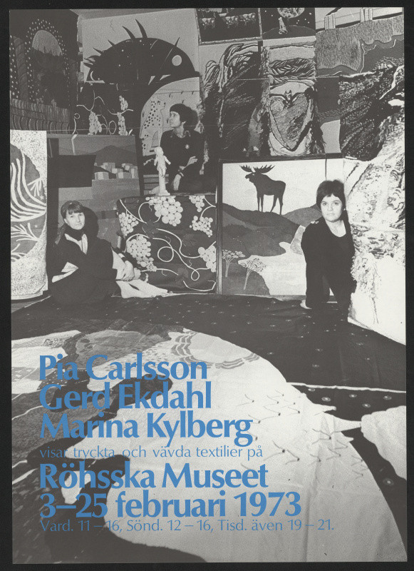 neznámý - Pia Carlsson, Gerd Ekdahl, Marina Kylberg Röhsska Museet…