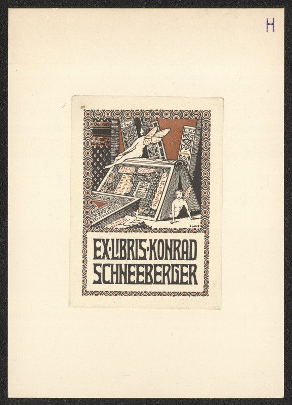 R. Hammer - Ex libris Konrad Schneeberger