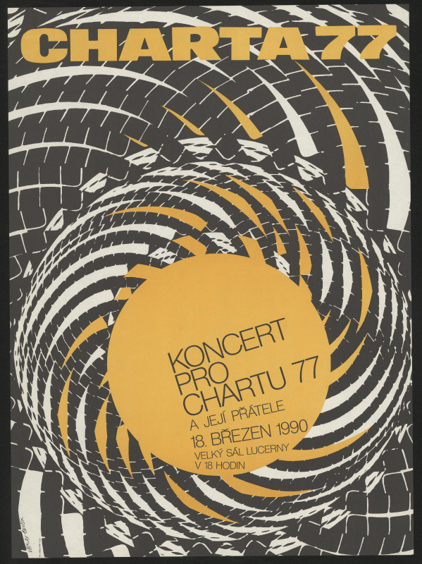 Václav Ševčík - Charta 77- koncert pro Chartu 77