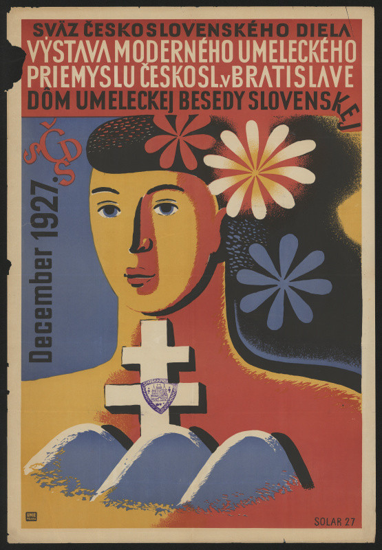 Josef Solar - Výstava moderného umeleckého priemyslu Československa v Bratislave SČSD 1927