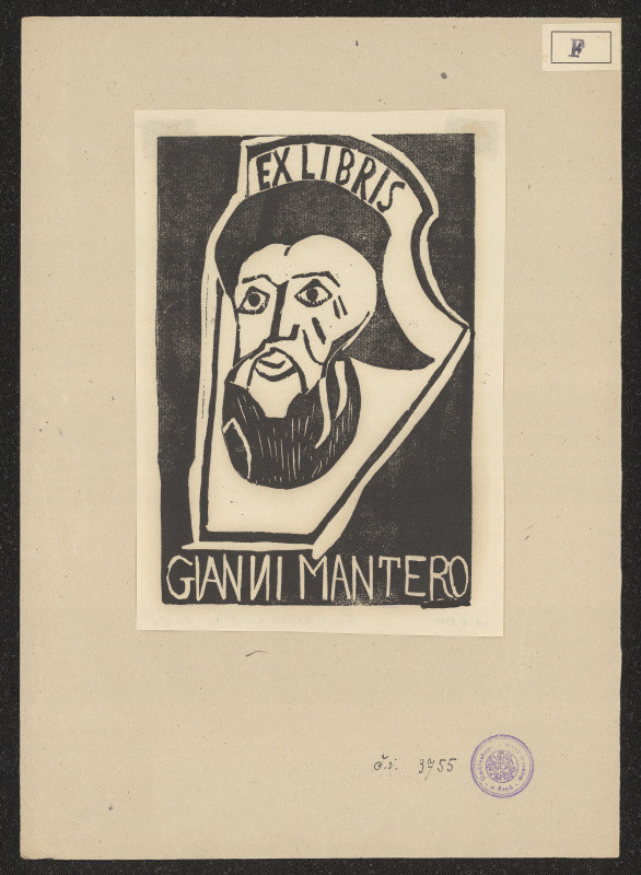 Henri Friedlaender - Exlibris Gianni Mantero