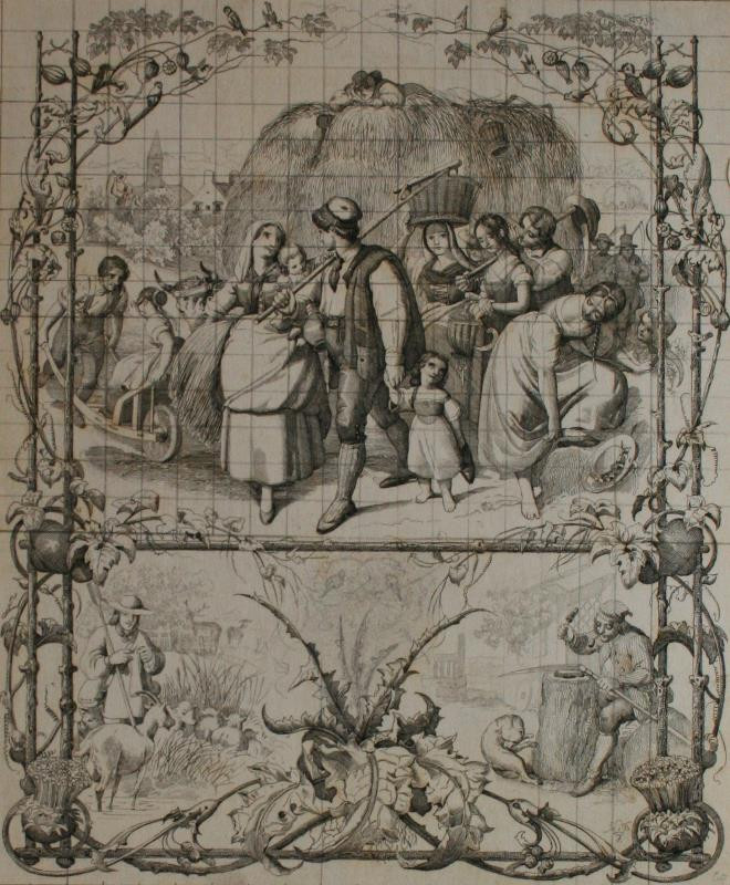 Johann Baptist Sonderland - ilustrace k básním a povídkám