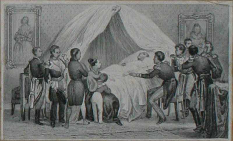 neurčený autor - Smrt Napoleona