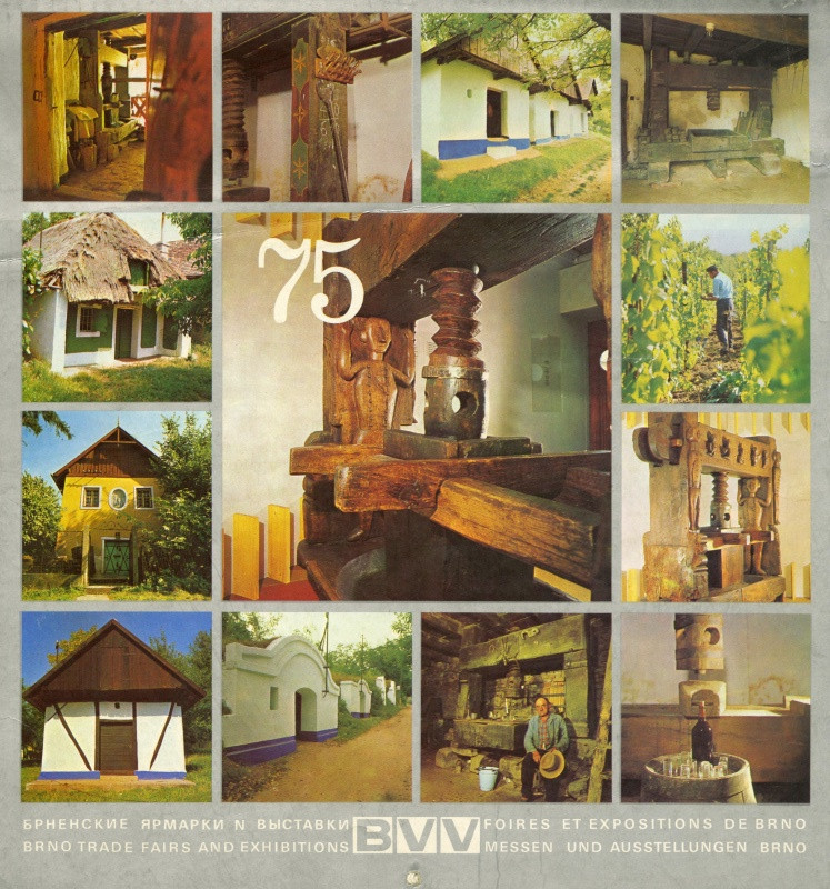 Jan Rajlich st. - 1975 BVV Brno Trade Fairs and Exhibitions (vinařství)