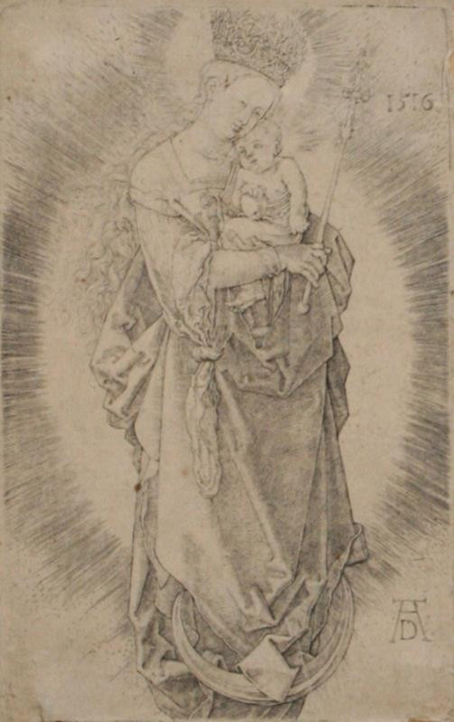Albrecht Dürer - Madona s korunou z hvězd