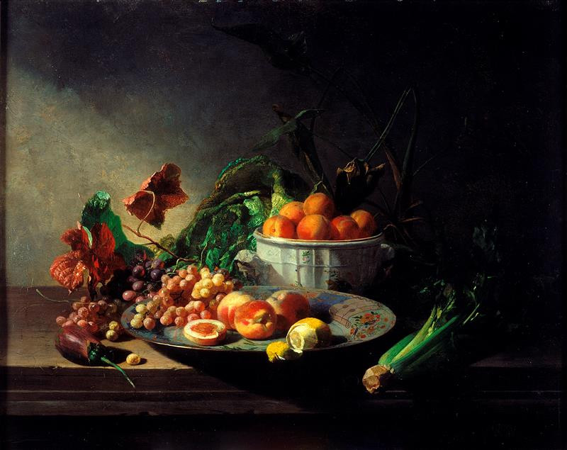 David Emil Joseph de Noter - Zátiší s ovocem