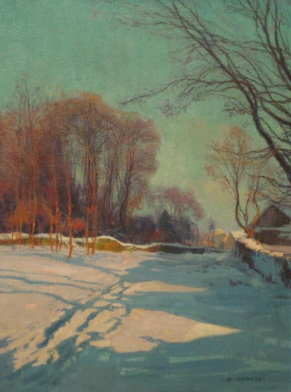 Alois Kalvoda - Krajina v zimě