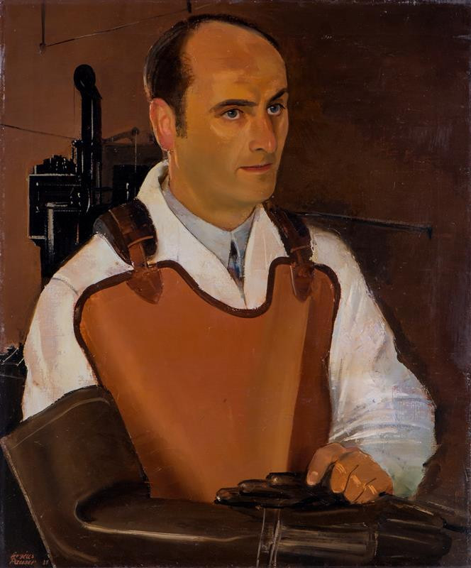 Sergius Pauser - Portrét Dr. Procházky